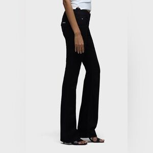 Hudson Jeans Women's Dark Black Bootcut Jeans